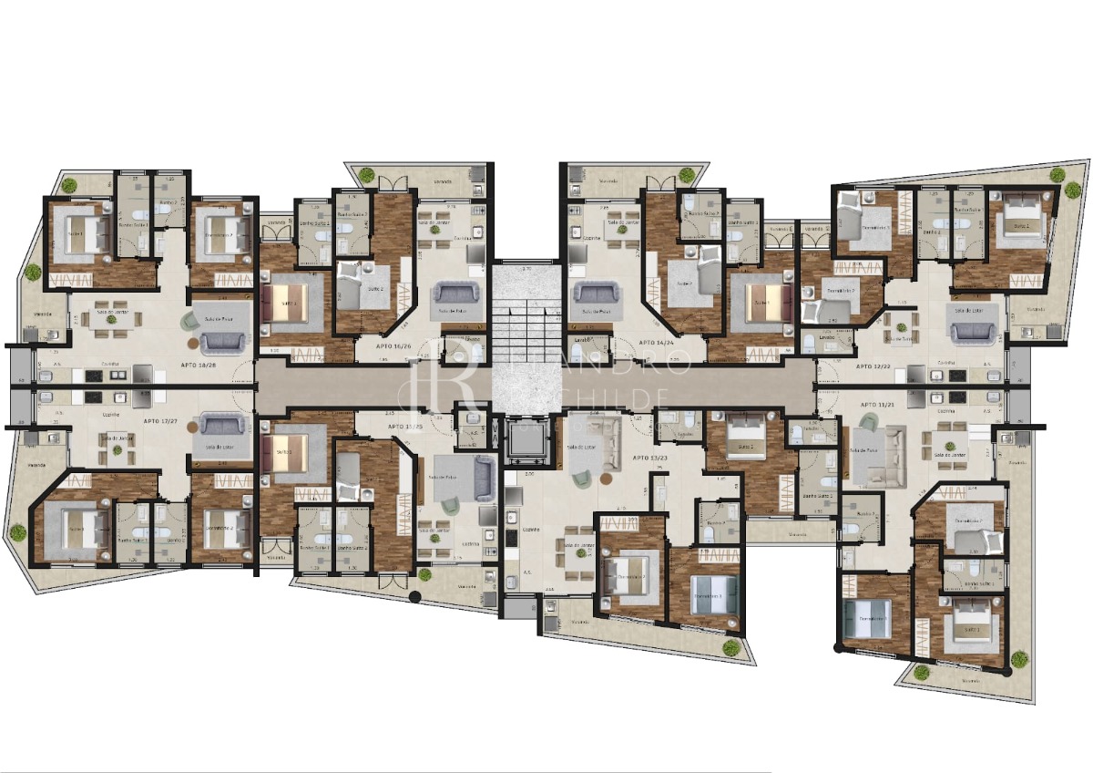 Apartamento, 1 quarto, 45 m² - Foto 23